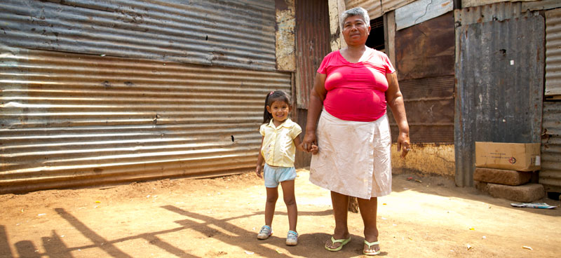 Camila and her Abuela Mercedes